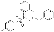 结构式 CAS# 19816-85-4, N'-(1,3-二苯基-2-丙基亚基)-4-甲基苯磺酰肼