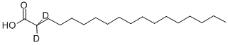 结构式 CAS# 19905-58-9, 十八烷-2,2-D2 酸