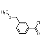 结构式 CAS# 199742-77-3, 3-(甲氧基甲基)苯甲酰氯