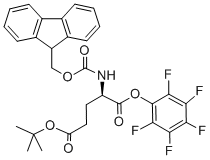 结构式 CAS# 200616-21-3, 芴甲氧羰基-D-叔丁氧基谷氨酸五氟苯基酯