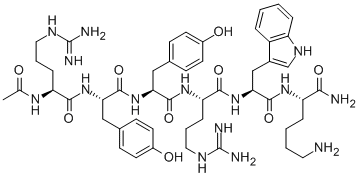 CAS#: 200959-47-3， N2-Acetyl-L-Arginyl-L-Tyrosyl-L-Tyrosyl-L-Arginyl-L-Tryptophyl-L-Lysinamide