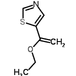 CAS#: 201470-16-8， 5-(1-Ethoxyvinyl)-1,3-Thiazole