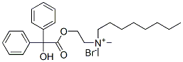 CAS#: 2019-14-9， 2-(2-Hydroxy-2,2-Diphenylacetyl)Oxyethyl-Dimethyl-Octylazanium Bromide
