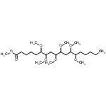 CAS#: 20207-68-5， Methyl 6,7,9,10,12,13-Hexamethoxyoctadecanoate