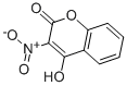 structure of CAS# 20261-31-8, 4-Hydroxy-3-Nitro-2H-1-Benzopyran-2-One;N,2-Dihydroxy-4-Oxochromen-3-Amine Oxide;2-Hydroxy-3-Nitro-Chromen-4-One;N,2-Dihydroxy-4-Oxo-Chromen-3-Amine Oxide