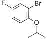 结构式 CAS# 202865-79-0, 2-溴-4-氟-1-(1-甲基乙氧基)-苯