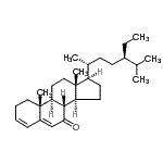 CAS 登录号：2034-72-2， 豆甾-3,5-二烯-7-酮