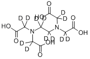 structure of CAS# 203806-08-0, N,N'-(1,2-Ethanediyl-1,1,2,2-D4)Bis[N-(Carboxymethyl-D2)-Glycine-2,2-D2