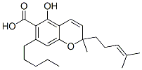 结构式 CAS# 20408-52-0, 天麻环萜酚酸