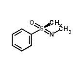 structure of CAS# 20414-85-1, (N,S-Dimethylsulfonimidoyl)Benzene