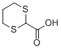 structure of CAS# 20461-89-6, 1,3-Dithiane-2-Carboxylicacid;Aids-127818;Aids127818;Nsc193341