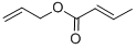 structure of CAS# 20474-93-5, Allyl Crotonate;Prop-2-Enyl (E)-But-2-Enoate;Allyl (E)-But-2-Enoate;Allyl But-2-Enoate