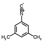structure of CAS# 20600-56-0, 1-Isocyano-3,5-Dimethylbenzene;1-isocyano-3,5-dimethylbenzene;3,5-dimethylphenyl isocyanide;3,5-Dimethyl-phenylisocyanide