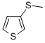 structure of CAS# 20731-74-2, 3-(Methylthio)-Thiophene;3-(Methylsulfanyl)Thiophene;Thiophene, 3-(Methylthio)-;3-(METHYLTHIO)THIOPHENE