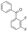 structure of CAS# 208173-20-0, 2,3-Difluorobenzophenone;(2,3-Difluorophenyl)-Phenyl-Methanone;Jrd-0435;Zinc00156695