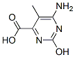 CAS#: 20865-52-5， 6-Amino-5-Methyl-2-Hydroxy-4-Pyrimidinecarboxylic Acid