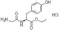 CAS#: 2087-45-8， Ethyl Glycyl-L-Tyrosinate Hydrochloride (1:1)