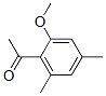 structure of CAS# 21009-92-7, 2'-Methoxy-4',6'-Dimethylacetophenone;1-(2-Methoxy-4,6-Dimethyl-Phenyl)Ethanone;Zinc00339316;Nsc131295