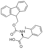structure of CAS# 210282-32-9, Fmoc-L-2-Iodophenylalanine
