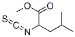 structure of CAS# 21055-43-6, 2-Isothiocyanato-4-Methyl-Pentanoic Acid Methyl Ester;METHYL L-2-ISOTHIOCYANATO-4-METHYLVALERATE;METHYL L-2-ISOTHIOCYANATO-4-METHYVALERATE