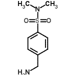 结构式 CAS# 210918-25-5, 4-(氨基甲基)-N,N-二甲基苯磺酰胺