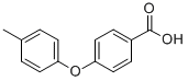 structure of CAS# 21120-65-0, 4-(4-Methylphenoxy)-Benzoic Acid;Oprea1_562103;4Pbd-Q06-0;Nsc157595