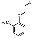 structure of CAS# 21120-79-6, 1-(2-Chloroethoxy)-2-Methylbenzene;1-(2-Chloro-ethoxy)-2-methyl-benzene;1-(2-Chloroethoxy)-2-methylbenzene #;BAS 00215922