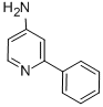结构式 CAS# 21203-86-1, 2-苯基-4-吡啶胺