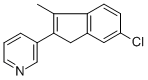 CAS#: 2126-63-8， 3-(6-Chloro-3-Methyl-1H-Inden-2-Yl)Pyridine