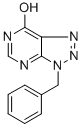 structure of CAS# 21324-31-2, 3,6-Dihydro-3-(Phenylmethyl)-7H-1,2,3-Triazolo[4,5-d]Pyrimidin-7-One;3-(Benzyl)-2H-Triazolo[4,5-E]Pyrimidin-7-One;3-(Phenylmethyl)-2H-[1,2,3]Triazolo[4,5-E]Pyrimidin-7-One;Eu-0086025