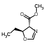 CAS#: 213321-55-2， Methyl (4R,5S)-5-Ethyl-4,5-Dihydro-1,3-Oxazole-4-Carboxylate