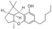 structure of CAS# 21366-63-2, Cannabicyclol;1H-4-Oxabenzo(F)Cyclobut(Cd)Inden-8-Ol, 1A-Alpha,2,3,3A,8B-Alpha,8C-Alpha-Hexahydro-1,1,3A-Trimethyl-6-Pentyl-;Cannabicyclol;Cannabipinol