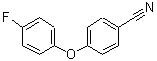 结构式 CAS# 215589-24-5, 4-(4-氟苯氧基)苯甲腈