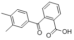structure of CAS# 2159-42-4, 2-(3,4-Dimethylbenzoyl)-Benzoic Acid;2-[(3,4-Dimethylphenyl)-Oxomethyl]Benzoate;2-(3,4-Dimethylphenyl)Carbonylbenzoate;Zinc03887410
