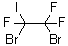 结构式 CAS# 216394-01-3, 1,2-二溴-1,1,2-三氟-2-碘乙烷