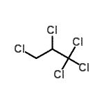 结构式 CAS# 21700-31-2, 1,1,1,2,3-五氯丙烷