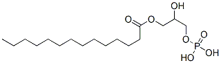 CAS 登录号：22002-84-2， 2-羟基-3-(膦酰氧基)丙基肉豆蔻酸酯