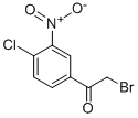 structure of CAS# 22019-49-4, 2-Bromo-1-(4-Chloro-3-Nitrophenyl)-Ethanone;2-Bromo-1-(4-Chloro-3-Nitrophenyl)Ethan-1-One , Tech.;2-BROMO-1-(4-CHLORO-3-NITROPHENYL)ETHAN-1-ONE;2-Bromo-3-Nitro-4-Chloroacetophenone