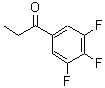 结构式 CAS# 220227-74-7, 1-(3,4,5-三氟苯基)-1-丙酮