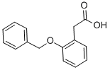 结构式 CAS# 22047-88-7, 2-(苯基甲氧基)-苯乙酸