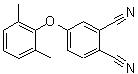 structure of CAS# 221302-75-6, 4-(2,6-Dimethylphenoxy)Phthalonitrile;4-(2,6-dimethylphenoxy)benzene-1,2-dicarbonitrile;4-(2',6'-Dimethylphenoxy)phthalonitrile