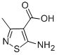 structure of CAS# 22131-51-7, 5-Amino-3-Methyl-Isothiazole-4-Carboxylic Acid;5-Amino-3-Methyl-Isothiazole-4-Carboxylate;5-Amino-3-Methyl-4-Isothiazolecarboxylate;Zinc03349006
