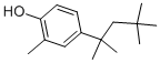 structure of CAS# 2219-84-3, 2-Methyl-4-(1,1,3,3-Tetramethylbutyl)-Phenol;2-Methyl-4-(1,1,3,3-Tetramethylbutyl)Phenol;St5443184;2-Methyl-4-Tert-Octylphenol