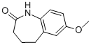 structure of CAS# 22245-89-2, 1,3,4,5-Tetrahydro-7-Methoxy-2H-1-Benzazepin-2-One;2H-1-BENZAZEPIN-2-ONE, 1,3,4,5-TETRAHYDRO-7-METHOXY-;1,3,4,5-TETRAHYDRO-7-METHOXY-2H-1-BENZAZEPIN-2-ONE;7-METHOXY-1,3,4,5-TETRAHYDRO-BENZO[B]AZEPIN-2-ONE