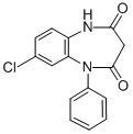 structure of CAS# 22316-55-8, 8-Chloro-1-Phenyl-1H-1,5-Benzodiazepine-2,4(3H,5H)-Dione;8-Chloro-1-Phenyl-5H-1,5-Benzodiazepine-2,4-Quinone;8-Chloro-1-Phenyl-1H-1,5-Benzodiazepine-2,4(3H,5H)-Dione;Clofazin