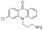 structure of CAS# 2232-49-7, 3-(2-Chloro-5-Oxophenothiazin-10-Yl)Propan-1-Amine;3-(2-Chloro-5-Oxo-Phenothiazin-10-Yl)Propan-1-Amine;3-(2-Chloro-5-Oxo-10-Phenothiazinyl)Propan-1-Amine;3-(2-Chloro-5-Keto-Phenothiazin-10-Yl)Propylamine
