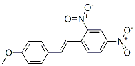 structure of CAS# 22396-03-8, 2,4-Dinitro-4'-Methoxystilbene;1-[2-(4-Methoxyphenyl)Ethenyl]-2,4-Dinitrobenzene;1-[(E)-2-(4-Methoxyphenyl)Vinyl]-2,4-Dinitro-Benzene;1-[2-(4-Methoxyphenyl)Vinyl]-2,4-Dinitro-Benzene