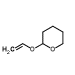 structure of CAS# 22408-41-9, 2-(Vinyloxy)Tetrahydro-2H-Pyran;2-Vinyloxytetrahydropyran