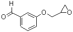 结构式 CAS# 22590-64-3, 3-(环氧乙烷-2-基甲氧基)苯甲醛