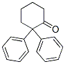 structure of CAS# 22612-62-0, 2,2-Diphenylcyclohexanone;2,2-Di(Phenyl)-1-Cyclohexanone;St5443343;Cyclohexanone, 2,2-Diphenyl-